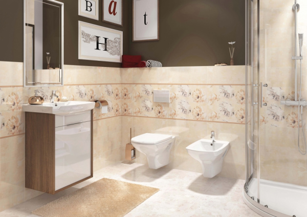   Cersanit Carina new clean on slim lift +  Cersanit Link Pro     