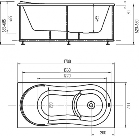     AFR170-0000054 170x70,  