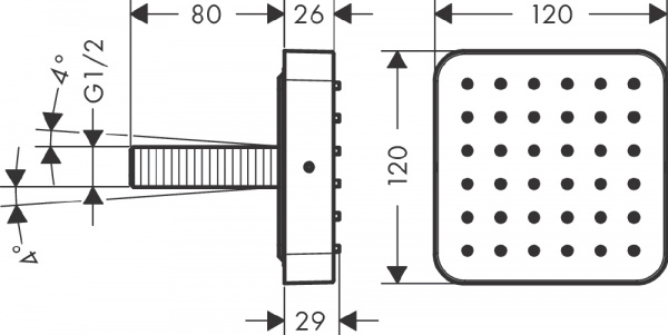   Axor Citterio E 36822800 