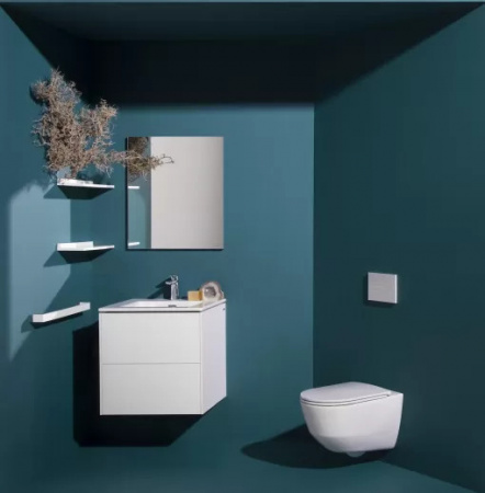 Комплект Laufen 8.6996.6.000.000.R унитаз безободковый, с микролифтом + система инсталляции с кнопкой смыва Комплект Laufen 8.6996.6.000.000.R унитаз безободковый, с микролифтом + система инсталляции с кнопкой смыва