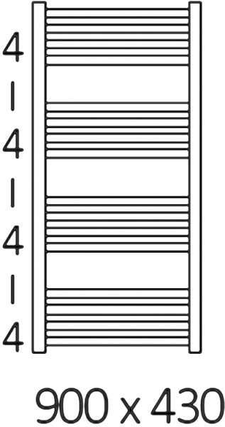   Terma Fiona + MOA 43x90 , 300W