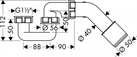 - Hansgrohe Exafill S 58113000   