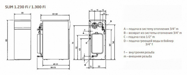  	Baxi SLIM 1,300 Fi (14,9-29,7 )