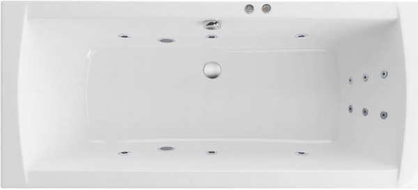   Excellent Aquaria Lux WAEX.AQU18.LINE 180x80