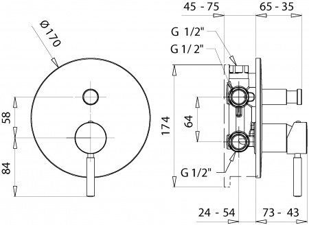  Migliore Fortis Gold 27986   ,    