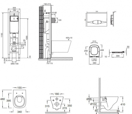 �������� Jacob Delafon Struktura E21754RU-00 ������ ����