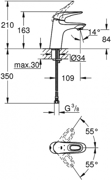  Grohe Eurostyle 23567003  