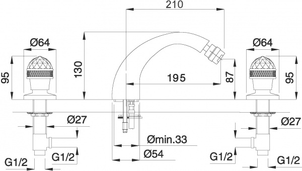  Migliore Axo Swarovski ML.AXO-625F.BR  , 