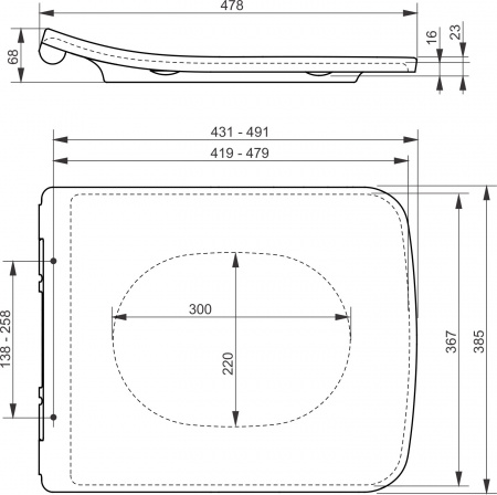 Унитаз подвесной Toto SP CW532Y с микролифтом Унитаз подвесной Toto SP CW532Y с микролифтом