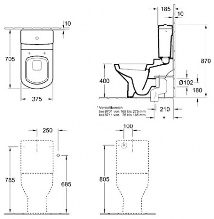 ������-�������	Villeroy & Boch Sentique 5625 10R1 alpin