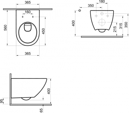     STWORKI Merlingen HWH55  +     TECE Base