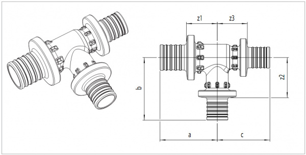 ������� Rehau Rautitan PX � ����������� �������� �������� 32-32-20