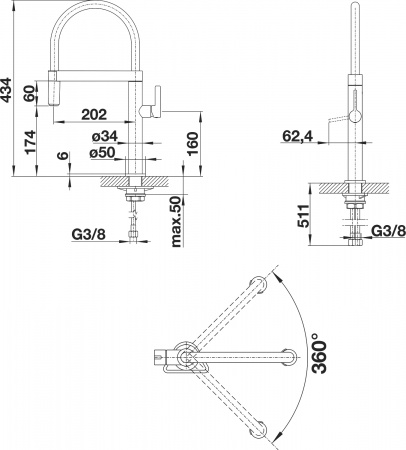 Blanco Culina-S Mini 519844   