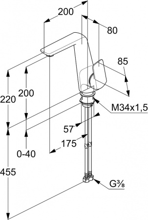  Kludi Ameo 410240575  