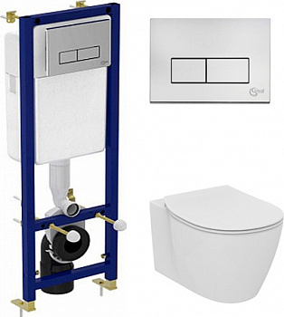       Ideal Standard W3710AA 4  1 +     Ideal Standard Connect AquaBlade E047901 + 