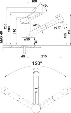  Blanco Tivo-S Silgranit 517619   