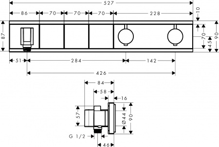  Hansgrohe RainSelect 15356600  ,  - 