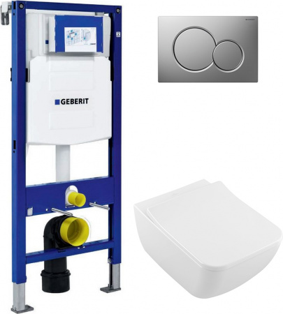 ��������  ������� ����������� ��� �������� Geberit Duofix UP320 111.300.00.5 + ������ ��������� Villeroy & Boch Venticello 4611RS01 ������������ + ���