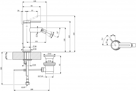  Villeroy & Boch Dawn TVB10620115361  