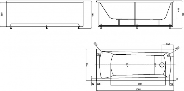     New LIB150N-0000008 150x70
