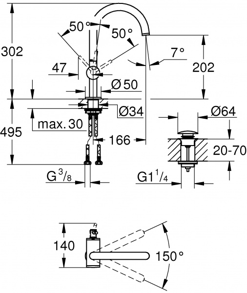  Grohe Atrio New 32042DC3  