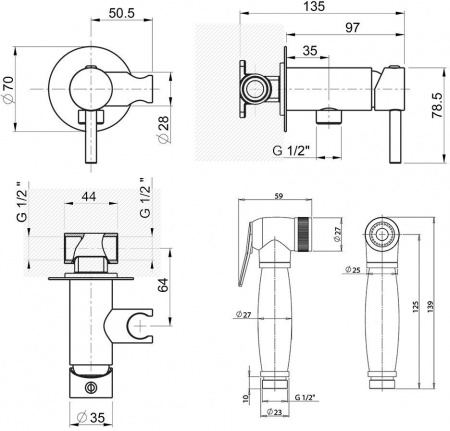 ������������� ��� Paini 53CR442RRU �� ����������, � ���������� ������