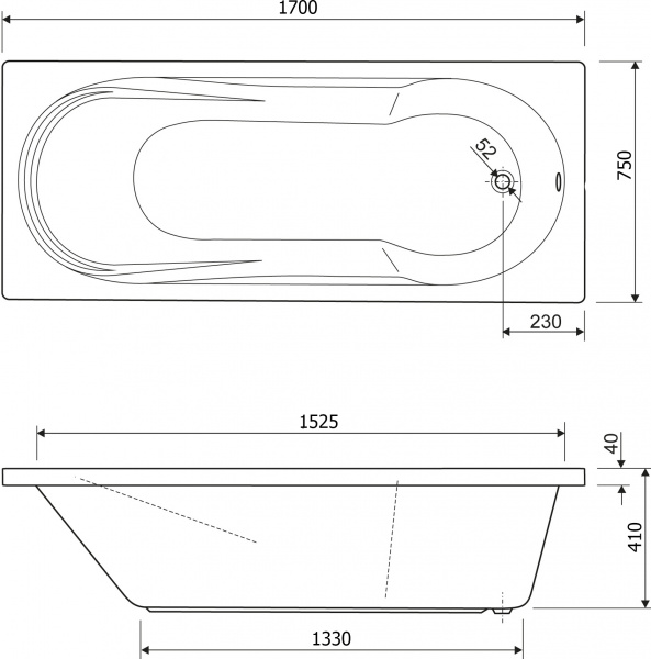  Cezares Modena 170x75