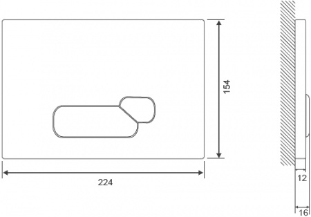 Комплект Cersanit Delfi SET-DEL/Vec/S-DL/Ac-Cg-w подвесной унитаз Delfi + инсталляция Vector + кнопка смыва Actis Комплект Cersanit Delfi SET-DEL/Vec/S-DL/Ac-Cg-w подвесной унитаз Delfi + инсталляция Vector + кнопка смыва Actis