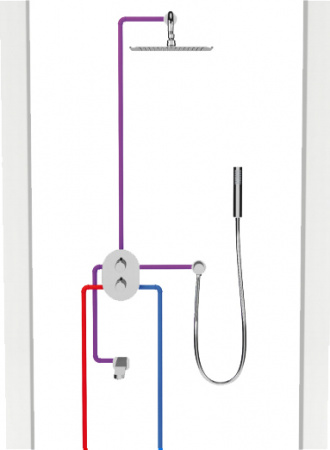 ��������� Ravak Chrome CR 067.00 ��� ����� � �����