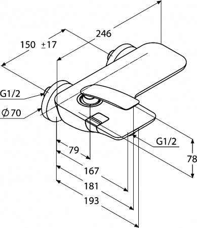  Kludi Balance 524459175    