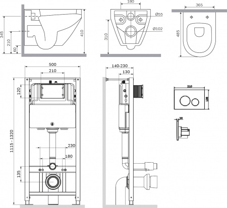 �������� AM.PM Spirit V2.0 IS49001.701700 � �������� ��������� + ���������� AM.PM �� 30 ���� �������� �� �����������