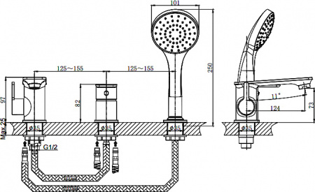  Rush Bruny BR4335-333   