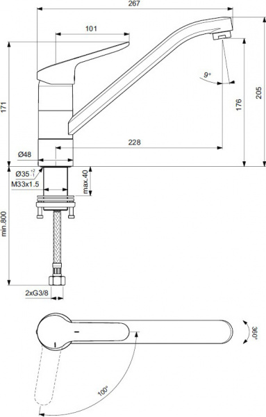  Ideal Standard Ceraflex BC129AA   