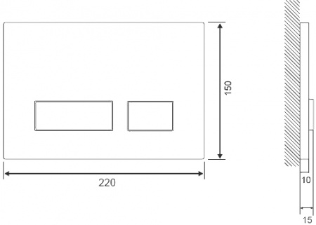 �������� Cersanit Delfi SET-DEL/Vec/TPL/Mo-Cm-w ��������� ������ Delfi + ����������� Vector + ������ ����� Movi