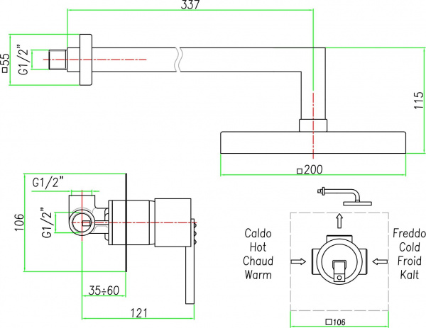 ������� �������� Fiore XS Sky 85CR7516 � ���������� ������