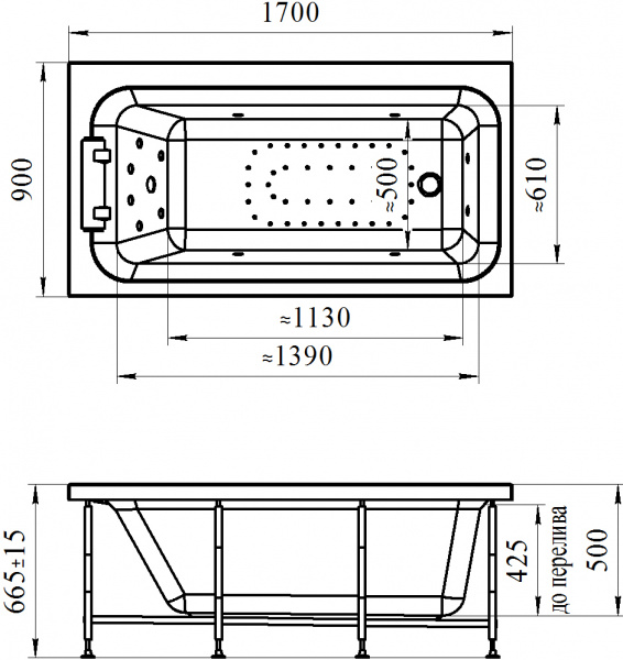   Radomir  2 1-01-0-0-1-045 170x90