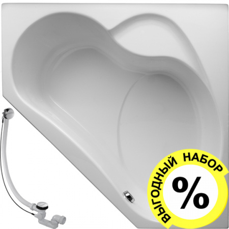 ��������� ����� Jacob Delafon Bain-Douche 135�135 R + ����-�������