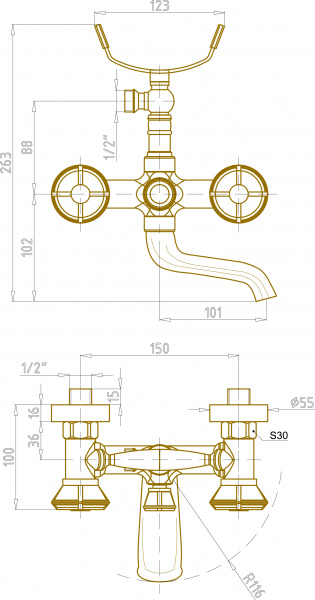  Bronze de Luxe 10119    