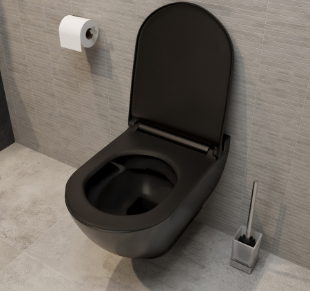 Комплект Унитаз подвесной STWORKI Rotenburg SWH52 безободковый +Инсталляция VitrA 800-2009 с белой кнопкой смыва Комплект Унитаз подвесной STWORKI Rotenburg SWH52 безободковый +Инсталляция VitrA 800-2009 с белой кнопкой смыва