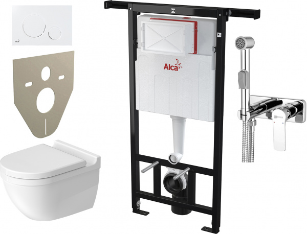 �������� ������ ��������� Duravit Starck 3 45270900A1 �������� + ������� ����������� ��� �������� AlcaPlast Jadromodul AM102/1120 � �������, ������������� � ������������� �����