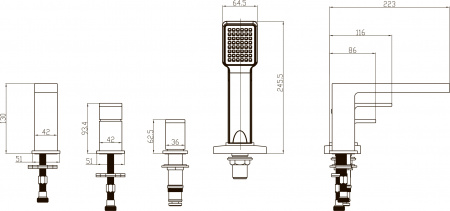  Omnires Baretti BA7832CR   , 
