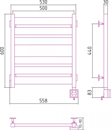 ������������� ����������������� ������� ��������� 600�500 ����� (KTX-3) ������� �����������