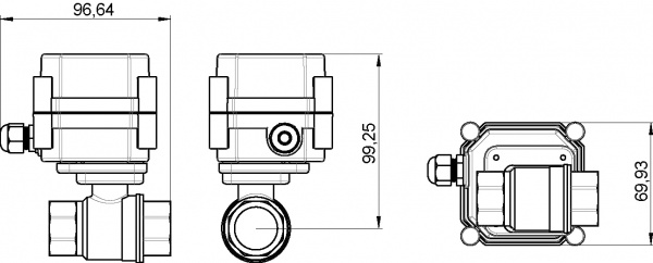  Gidrolock Ultimate Tiemme 12V 3/4"