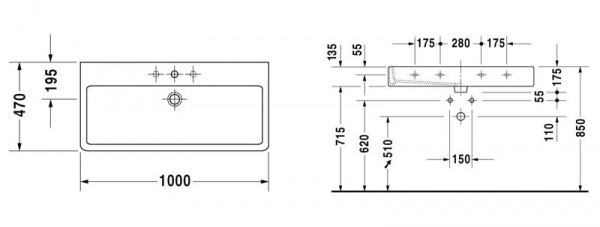 Duravit Vero 0454100000 (100 )