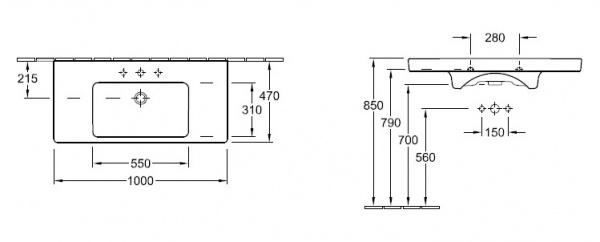   Villeroy & Boch Subway 2.0 7175 A0 R1