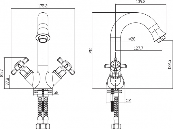  Elghansa Praktic 1902660 chrome  