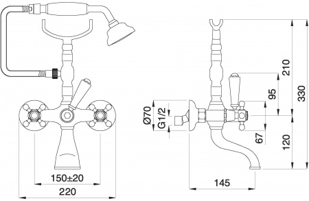  Migliore Revival ML.REV-402.CR    , 