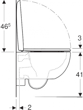�������� Geberit Renova Compact 500.122.TC.R