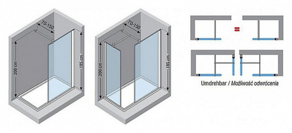 ������� ����������� Novellini Giada H GIADAH120-44B 118-120 ��