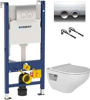 ��������  ������ ��������� Bien Ion ������������ + ������� ����������� ��� �������� Geberit Duofix Delta 458.124.21.1 3 � 1 � ������� �����